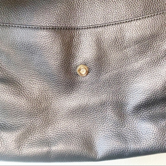 KATE SPADE Black Leather Suede Tote Purse - Picture 13 of 14